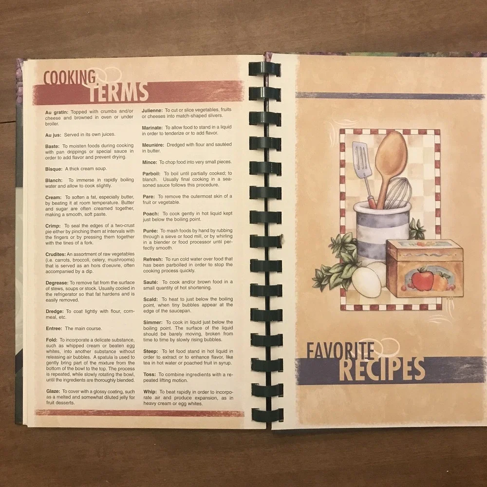 Heavenly Delights 100th Anniversary Cookbook First Baptist Church 2009 Sample